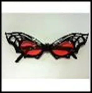 Карнавальные очки "Летучая мышь" из пластика, арт. 25020/10 (18*5.5*14 см)