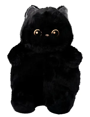 Мягкая игрушка Кот с желтыми глазами (черный) (40см) (12-09602026-L3) 3143449