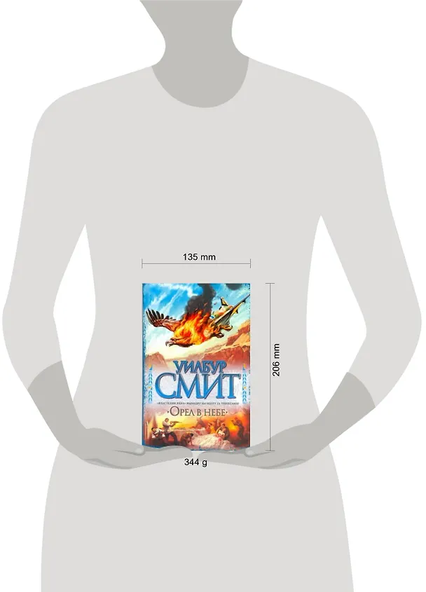 Книга Орел в небе: роман (Уилбур Смит) — 2