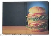 Обложка для паспорта "Гамбургер"