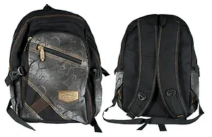 Рюкзак молодежный "BLACK SYMBOL" брезент.ткань, Silwerhof