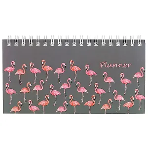 Карманный планинг «Розовые фламинго», недатированный, 64 листа, А6