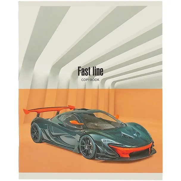 Тетрадь общая «Fast Line» в ассортименте, 48 листов в клетку, A5 - Unnika 252882 — 5