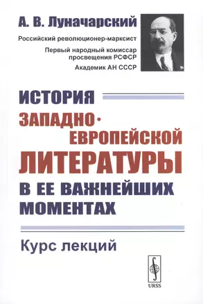 История западноевропейской литературы в ее важнейших моментах. Курс лекций — 2763074 — 1