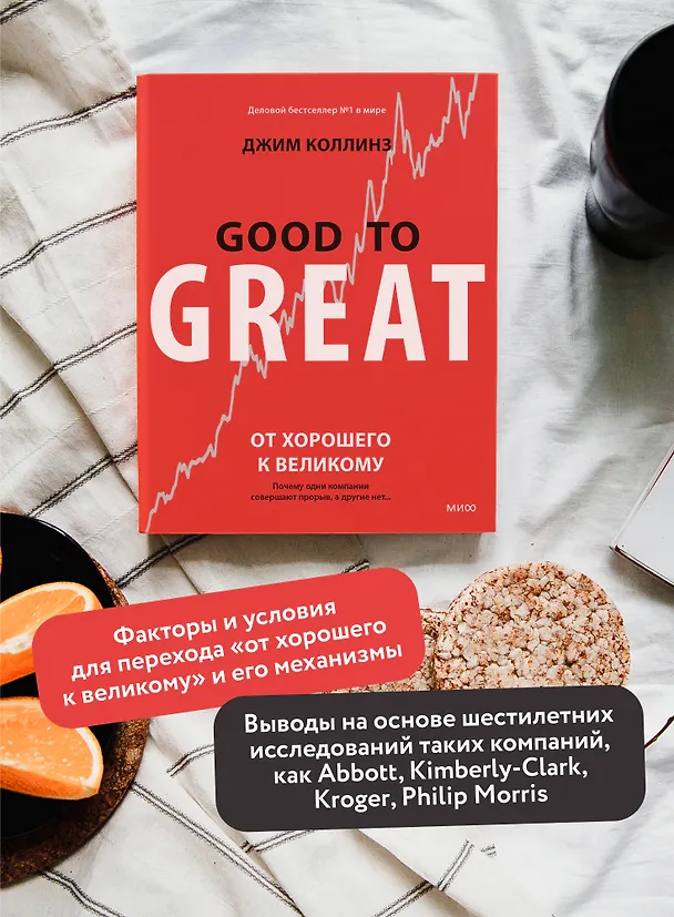 Книга От хорошего к великому. Почему одни компании совершают прорыв, а другие нет (Джим Коллинз) — 7