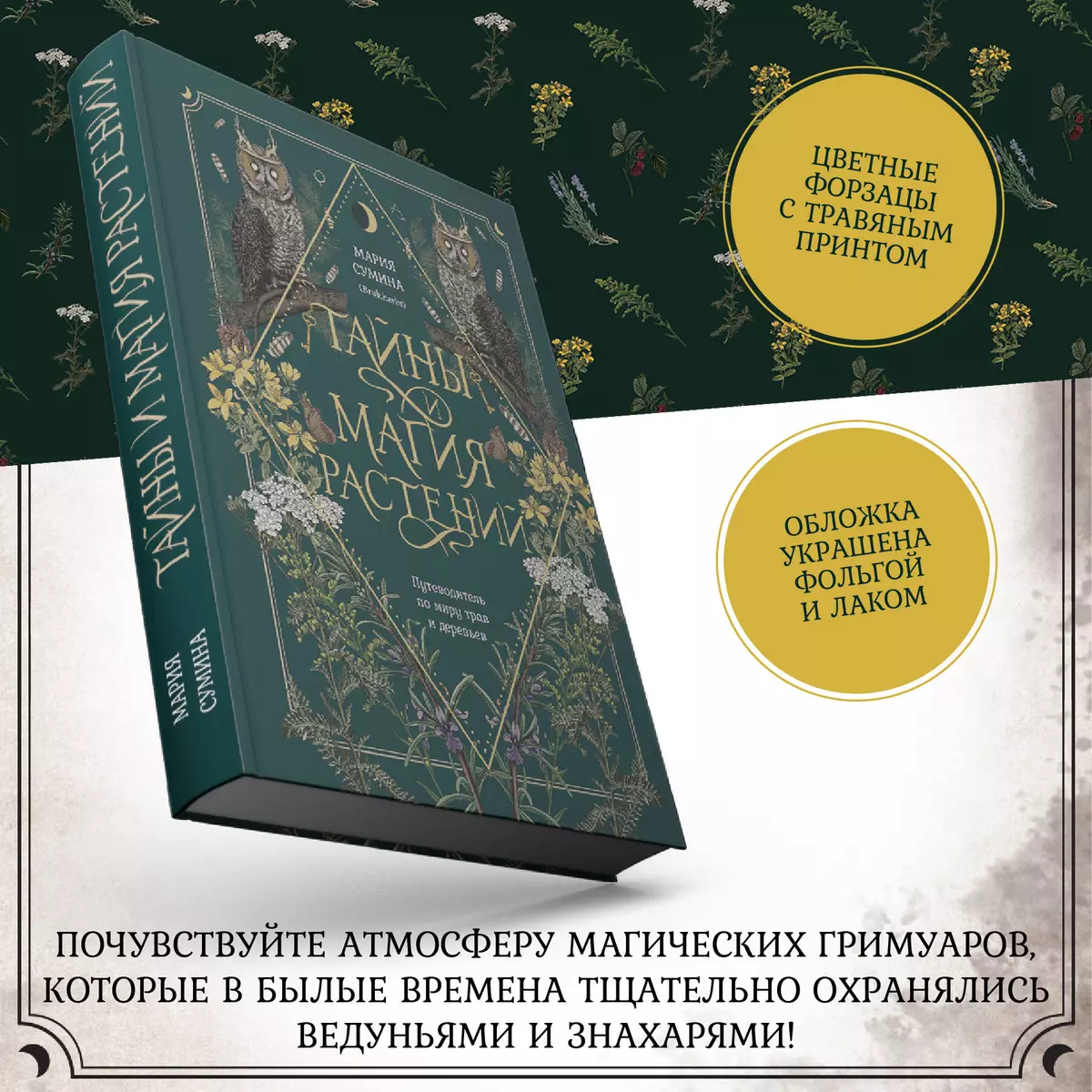 Тайны и магия растений. Путеводитель по миру трав и деревьев (Мария Сумина)  - купить книгу с доставкой в интернет-магазине «Читай-город». ISBN:  978-5-04-193821-5