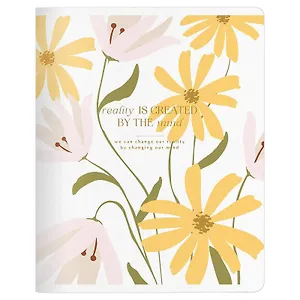 Тетрадь 48л кл. "April", цветы, карт.обл., микротекстурирование, ламинация, скрепка