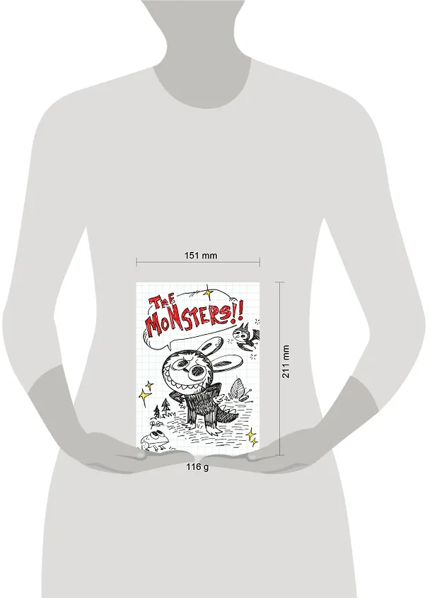 Тетрадь общая «The Monsters (2)», 48 листов в клетку, А5 - Эксмо 3122380 — 3
