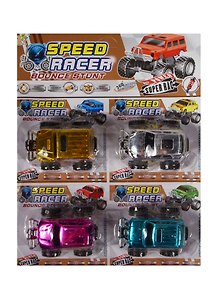 Набор игрушек «Машина Джип Speed Racer», 4 штуки