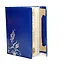 Ежедневник недат. А6+ 198л "НАПЛАК" нат.кожа, синий, клапан, тонир.блок, КанцБург — 230422 — 2