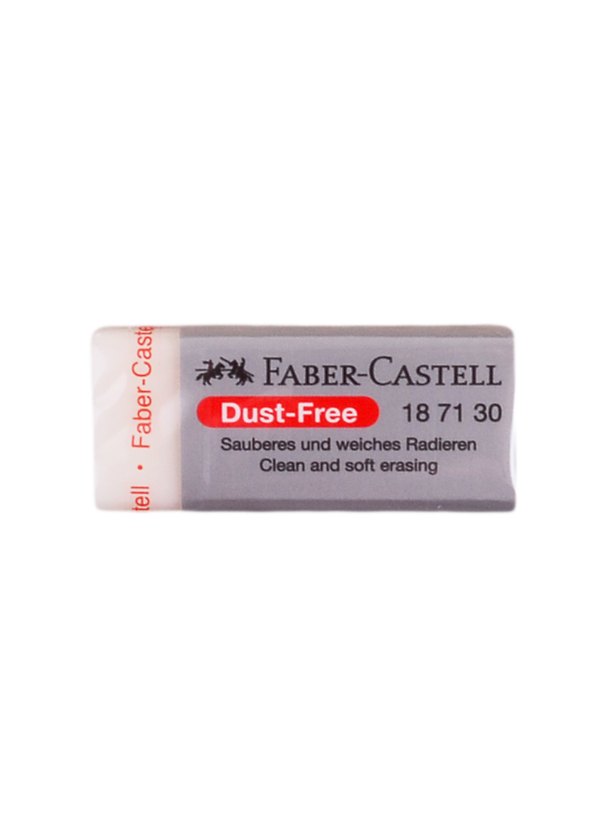 Ластик "DUST FREE " 41х18,5х11,5мм, Faber-Castell 215008 — 1