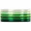 Лента атласная ширина 6 мм, ЗЕЛЕНЫЙ СПЕКТР набор 5 цветов по 23 м, BRAUBERG, 591493 — 2867241 — 2