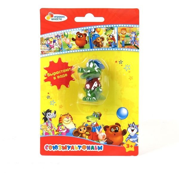 Игрушка Крокодил Гена растущий (ZL08-2684) (171982) (блистер) 2351998 — 1