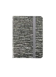 Записная книжка А7 "Металлик" 7БЦ, ляссе, инд.уп.