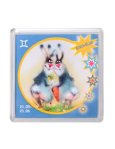 Магнит, Artru, пластиковый, блистер, в ассортименте