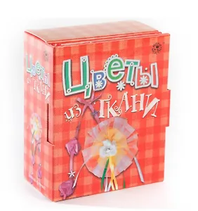 Набор для детского творчества, Цветы из ткани