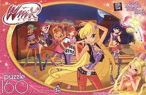 Пазл 160А 12501 Винкс ROCKS THE WORLD-Stella (220х330) (5+) (коробка)