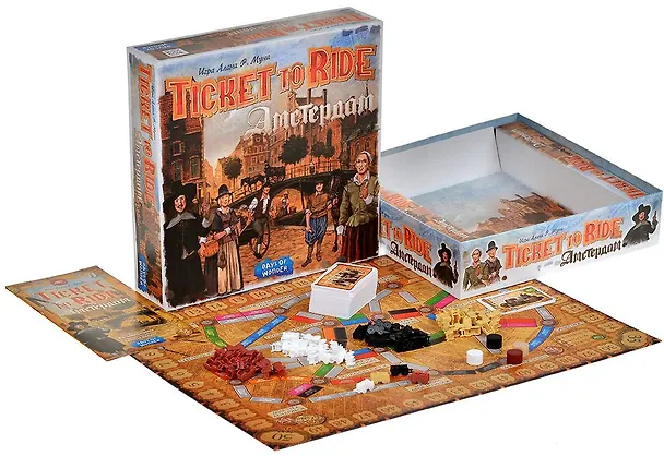 Настольная игра: Ticket to Ride: Амстердам, арт.  952100 3114006 — 4