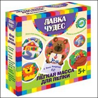 Набор Легкая масса для лепки Магнитики (110-18272) (4х8гр) (Лавка чудес) 2333940 — 1