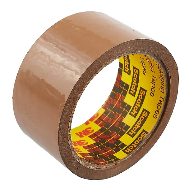 Клейкая лента Scotch/Скотч бесшумная коричн. 40мкм 50мм*66м 309652 — 2