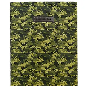 Тетрадь на кольцах в клетку Academy Style, "Камуфляж", 100 листов