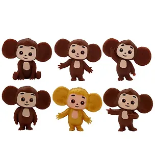 Фигурка-тянучка Чебурашка, 6 видов в ассортименте, Funky Toys, (2х16х11), (CHE240) 3083519