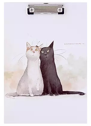 Планшет А4 "Коты. Павлик и Валера", лам. картон — 2946660 — 1