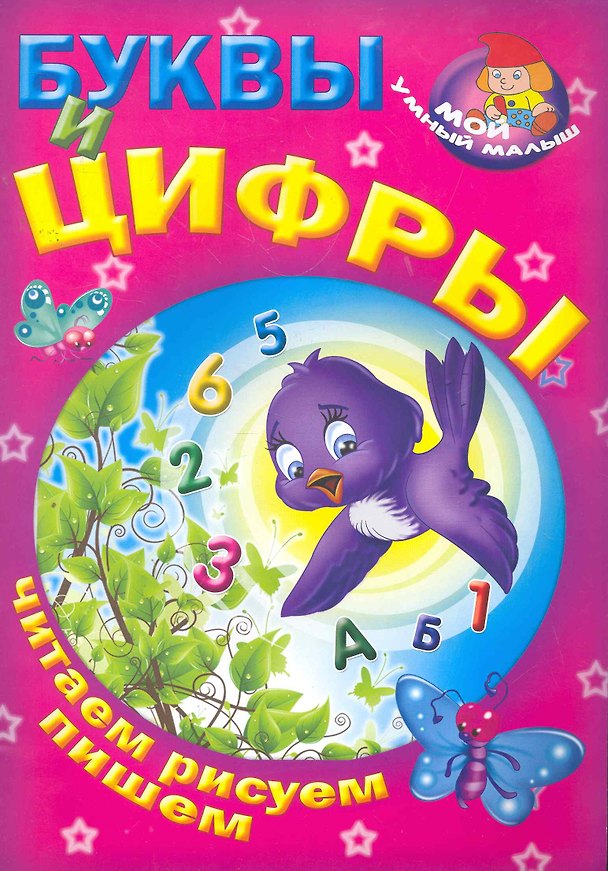 Книга Буквы и цифры / Читаем рисуем пишем (Мой умный малыш) (мягк) (Версия СК) () — 1