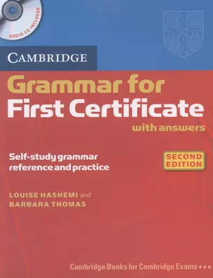 Cambridge Gram for First Certificate 2Ed, Edition with answers and Audio CD — 2310777 — 1