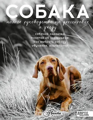 Книга Собака. Полное руководство по дрессировке и уходу (...по воспитанию и уходу) (Алексей Целлариус)