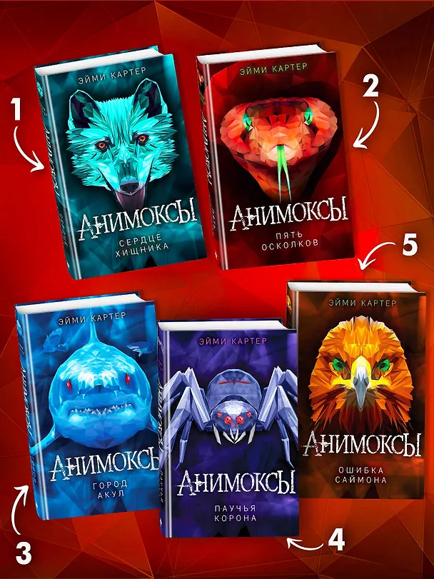 Книга Пять Осколков (#2) (Эйми Картер) — 8