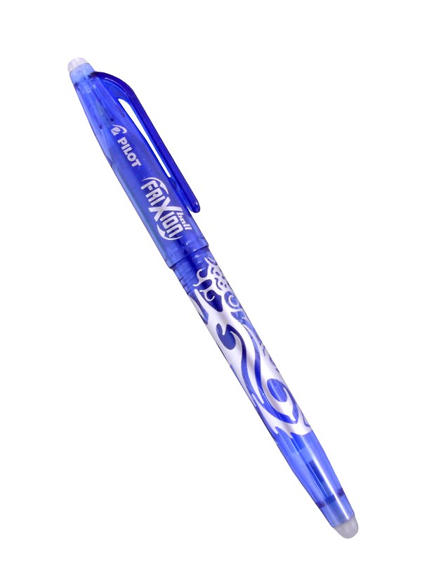 Ручка гелевая Pilot, Frixion BL-FR-5 (L), пиши-стирай синяя 260712 — 1