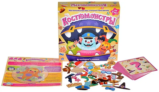 Настольная игра "Костюмонстры" 3085990 — 6