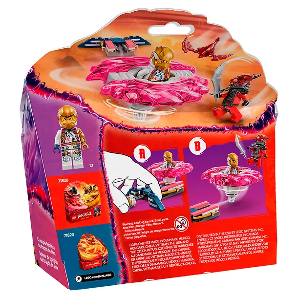 LEGO NINJAGO: Дракон Соры спиннер Кружитцу, 56 деталей (71824) 3121296 — 4