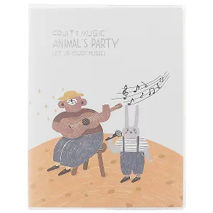 Тетрадь в линейку JoyTop, Animal's party, А5, 78 листов, в ассортименте