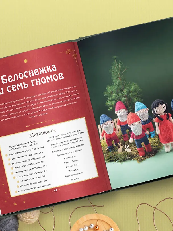 Книга Вяжем крючком любимые сказки. Красная Шапочка, три поросенка и еще 45 героев, знакомых с детства (Инга Борхес) — 13