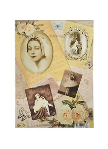 Декупажная карта Балерина (S-163) (упаковка)