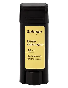 Клей-карандаш Schiller, 18 г, PVP основа