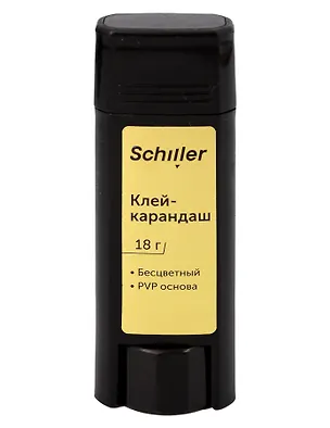 Клей-карандаш, Schiller, 18 г, PVP основа 3134333