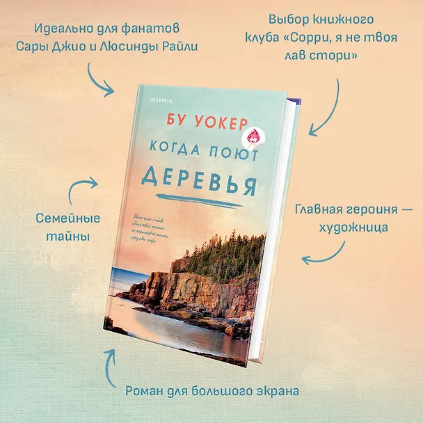 Книга Когда поют деревья (Бу Уокер) — 6