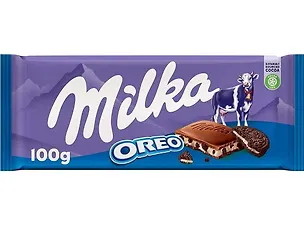 Шоколадная плитка Milka Oreo (Милка Орео), 100г 3123823