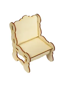 Мебель кукольная для росписи Кресло (2150240) (игрушка из дерева) (упаковка)