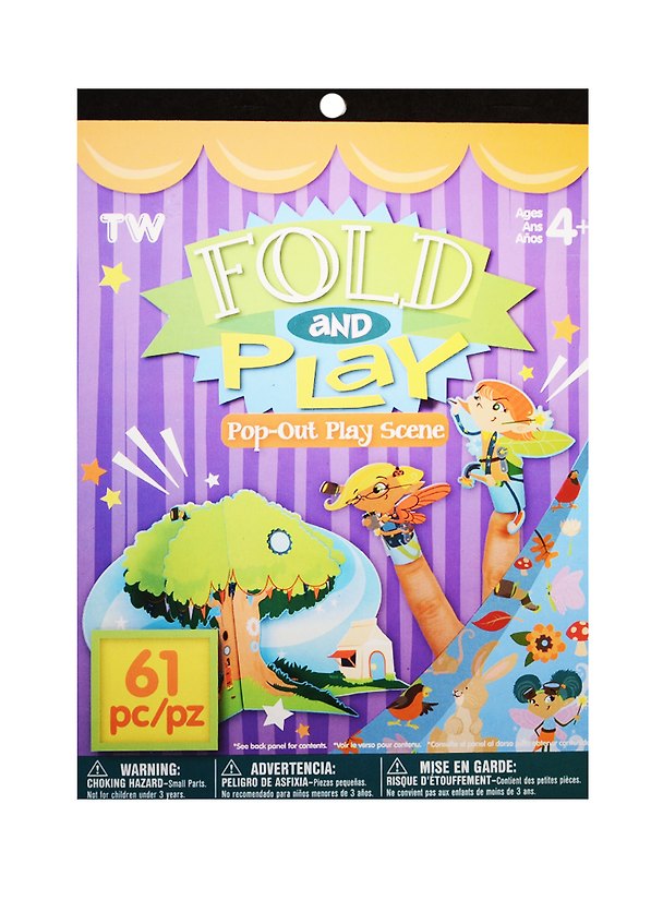 Альбом д/творч. Fold and Play Волшебное дерево (1079597) (6 л.) (61 дет.) (1 стр. накл.) (4+) 2531463 — 1