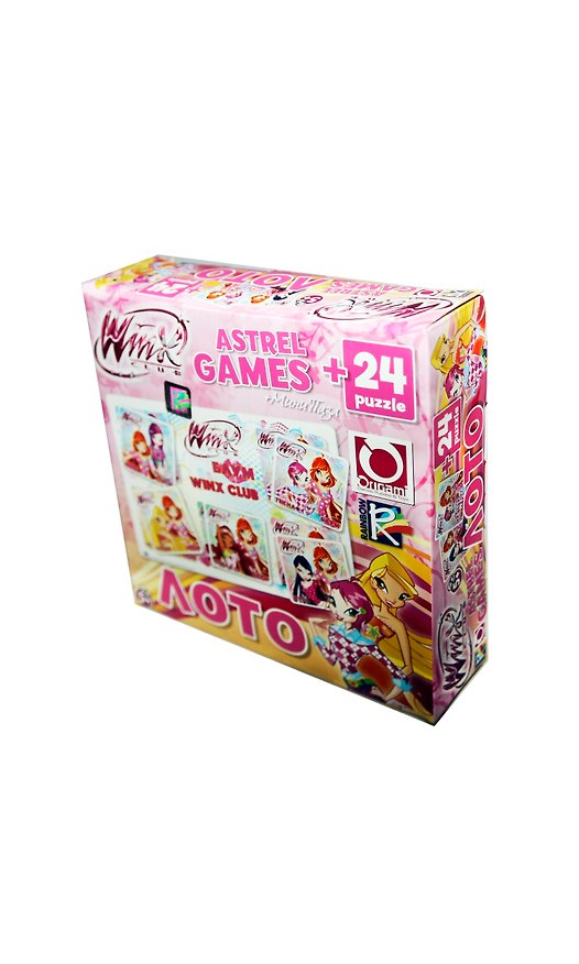 Игра. Astrel/Астрель, Winx, Лото + паззл , 24 элемента 2388345 — 1