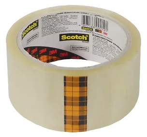 Лента клейкая прозрачная, 48мм*50м, Scotch 224824