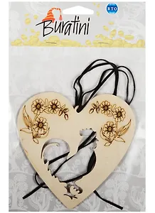 Подвеска Силуэт петуха (DZ00055) (упаковка)