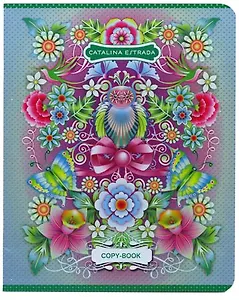 Тетрадь в клетку Catalina Estrada, 40 листов, в ассортименте