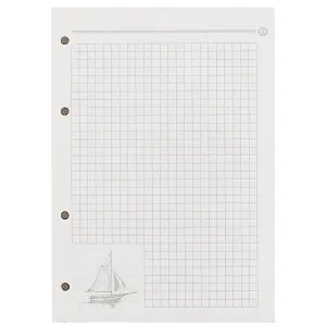 Сменный блок для тетради на кольцах «Marine», 80 листов