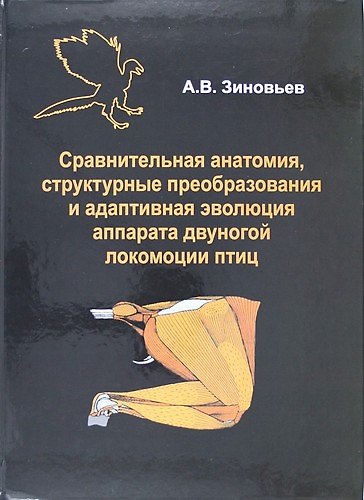 Книга Сравнительная анатомия, структурные преобразования и адаптивная эволюция аппарата двуногой локомоции птиц (Андрей Зиновьев) — 1