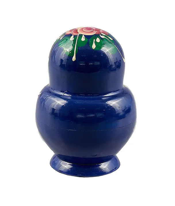 Матрешка-фонарик 5 в 1 (Цветы) (12см) (М05-0012-1АУ) 3050019 — 3